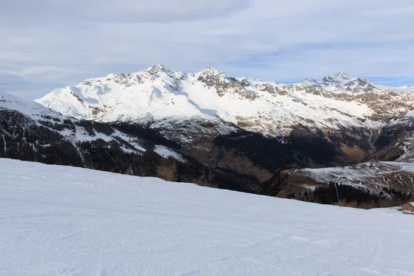 Piste de ski à Campodolcino — Photo