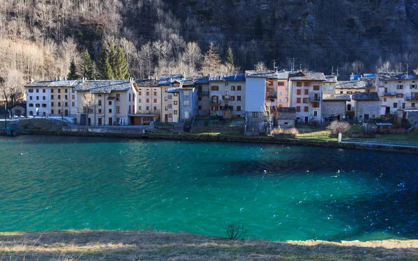 Jezero Prestone - Campodolcino — Stock fotografie