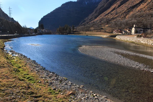 Jezero Prestone - Campodolcino — Stock fotografie