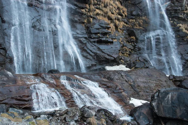 Водопады Аквафраджиа - Кьявенна — стоковое фото