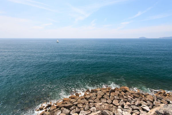 Vista mar de Tellaro (Lerici ) — Fotografia de Stock