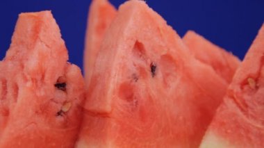 Karpuz dilimleri yakın çekim