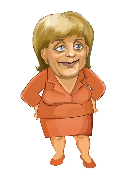 Angela merkel deutsche politikerin. — Stockfoto