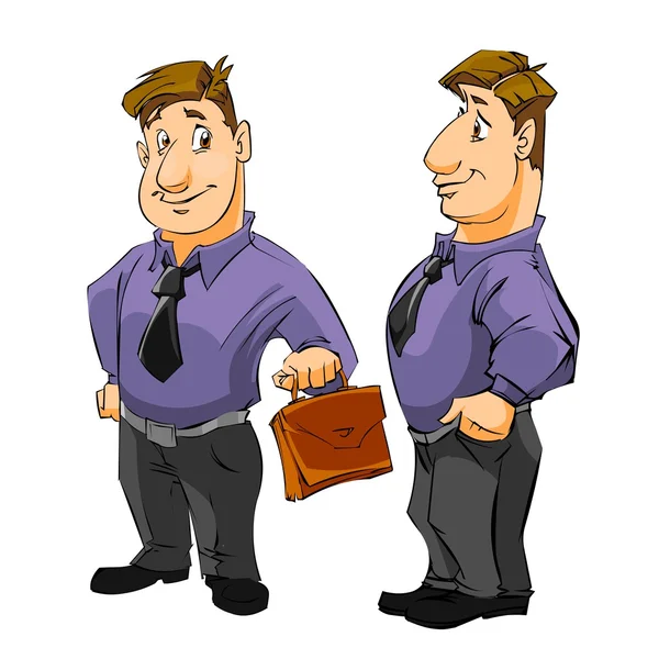 Cartoon buisnessman — Stockfoto