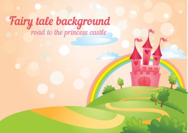 Fairy Tale castle. vector