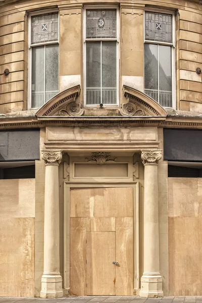 Boarded Up Doorway — Stock Photo, Image