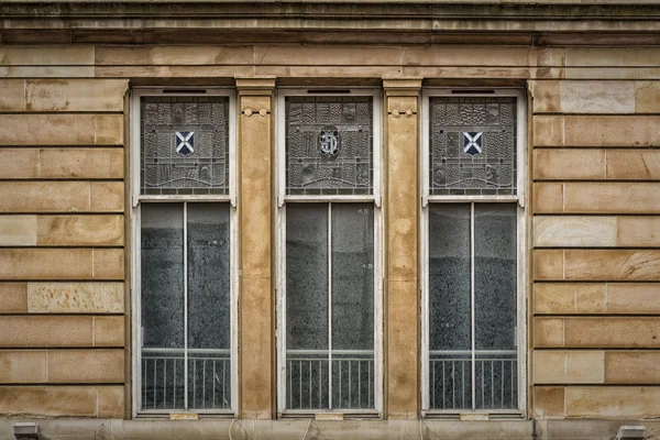 Fenêtre du centre ville de Glasgow — Photo