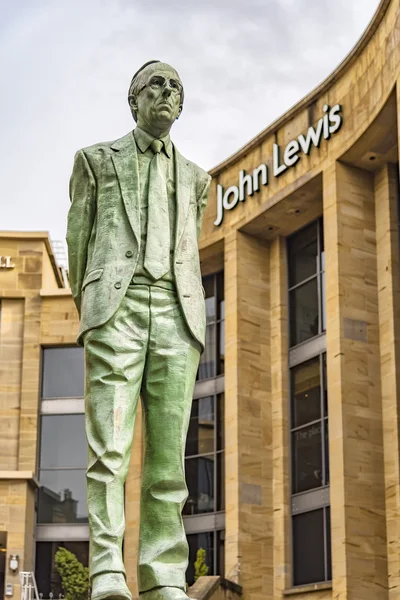 Statua Donald Dewar Glasgow — Zdjęcie stockowe