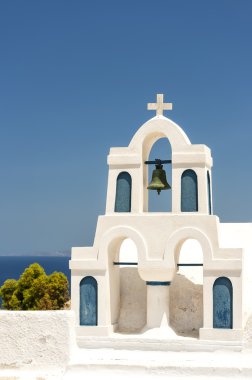 Santorini oia belltower