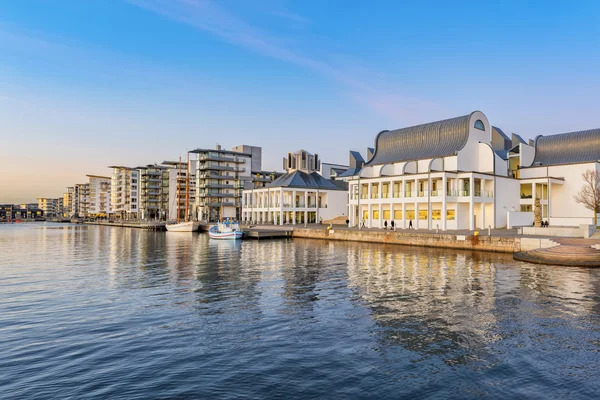 Helsingborg al atardecer — Foto de Stock