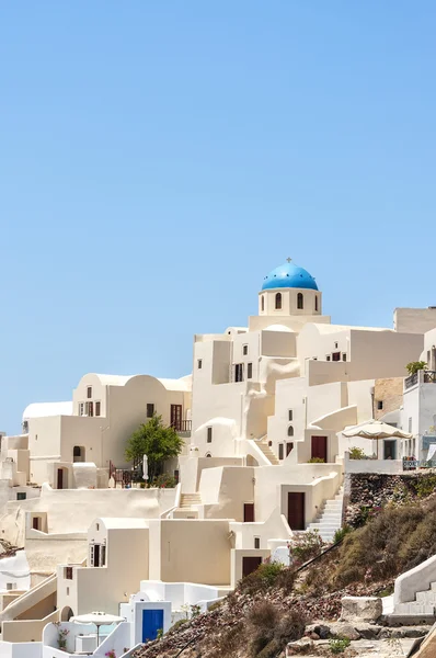 Oia Santorini architektura — Zdjęcie stockowe