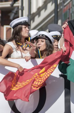 İsveçli mezuniyet töreni