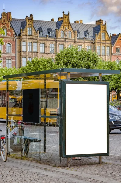 Przystanek autobusowy Lund — Zdjęcie stockowe