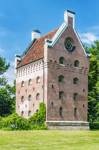 Burgturm von Borgeby — Stockfoto