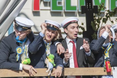 İsveçli mezuniyet töreni