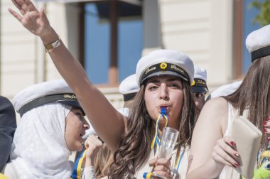 İsveçli mezuniyet töreni