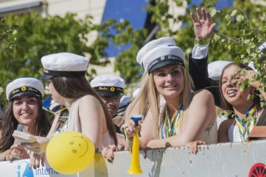 İsveçli mezuniyet töreni