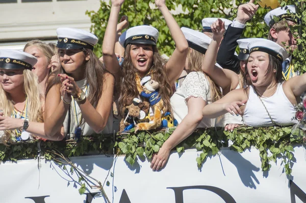 Swedish Graduation Parade — Stock Photo, Image