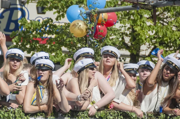 Swedish Graduation time — Stock Photo, Image