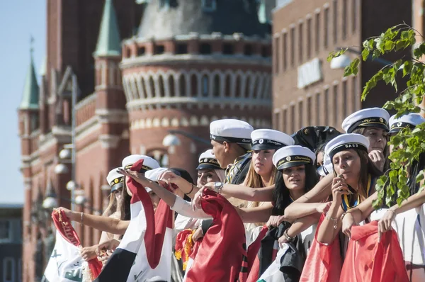 İsveçli mezuniyet töreni