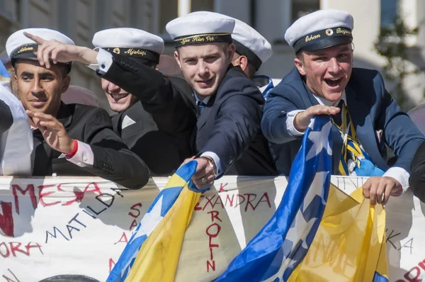 İsveçli mezuniyet töreni