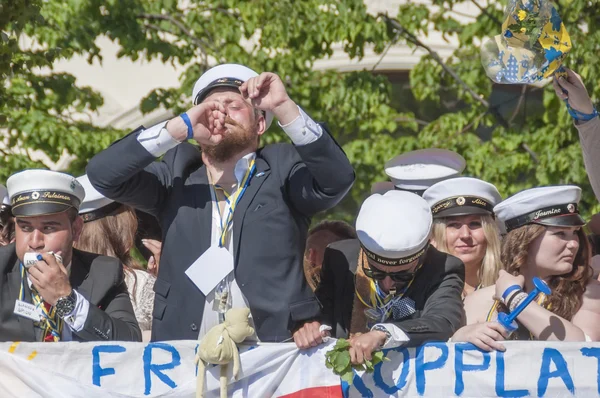 İsveçli mezuniyet töreni