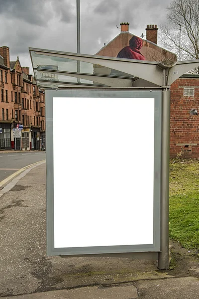 Bus Shelter Glasgow — Stockfoto