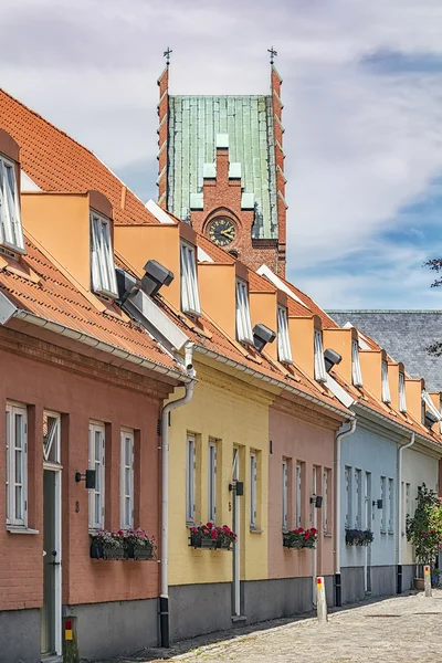 Trelleborg Street in Zweden — Stockfoto