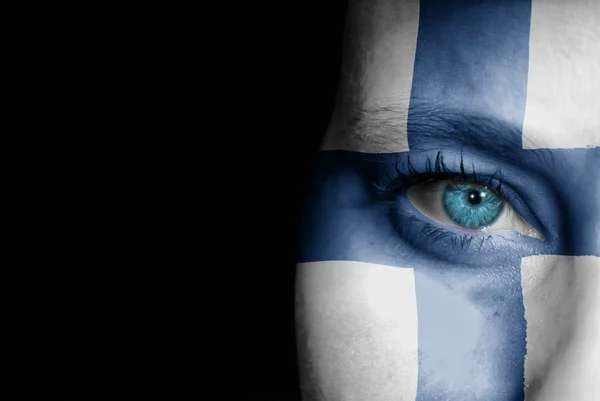 Anhängare av Finland — Stockfoto