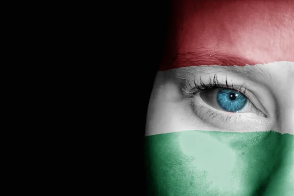 Unterstützer Ungarns — Stockfoto