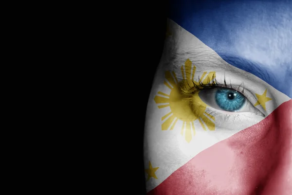 Supporter of Philippines — Stock Photo, Image