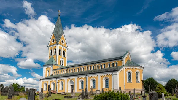 Blekinge Švédsko August Kostel Byl Postaven Letech 1868 1872 Byl — Stock fotografie