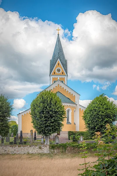 Kostel Byl Postaven Letech 1868 1872 Byl Navržen Renomovaným Architektem — Stock fotografie