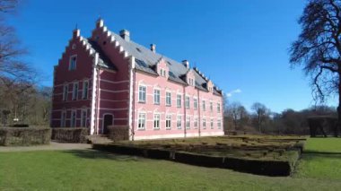 Helsingborg 'daki Palsjo Kalesi' nin son kullanma tarihi. Şato 1670 'lerin sonlarında inşa edildi ve 1873' te restore edildi..