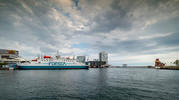 Helsingborg Sweden May 2021 Aurora Battery Powered Passanger Freight Ferry — Stock Photo, Image