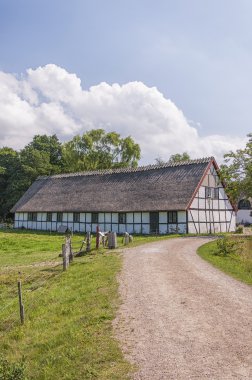 esrum kloster eski ahırın arka
