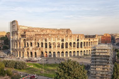 Rome colosseum verheven weergave