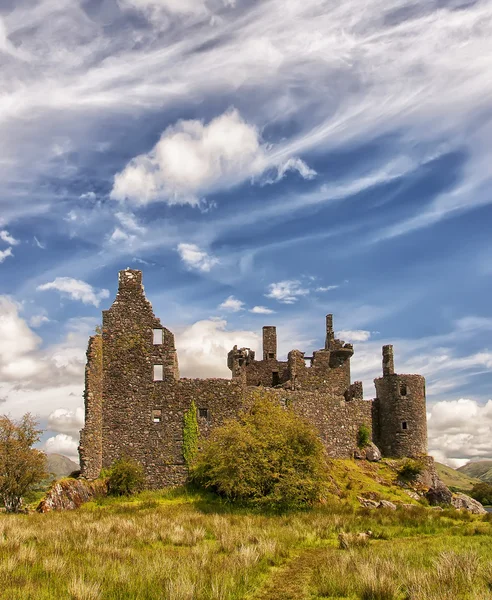 Castillo de Kilchurn en Escocia — Foto de Stock