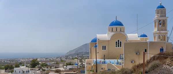 Santorini panorama — 图库照片