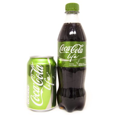 Coca Cola Life can ve şişe