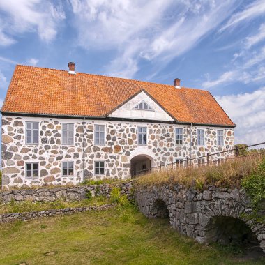 Hovdala Slott hendek üzerinden