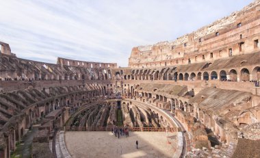 Roma Colosseum iç pano