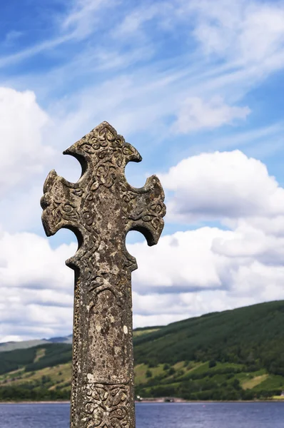 Inveraray keltský kříž — Stock fotografie