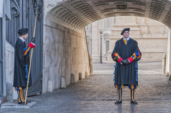 Vatican Guards — Stock Photo, Image