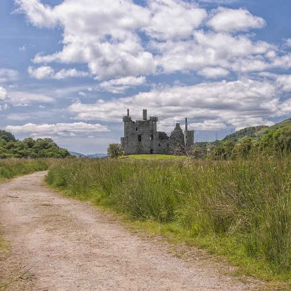 Droga do zamku Kilchurn — Zdjęcie stockowe