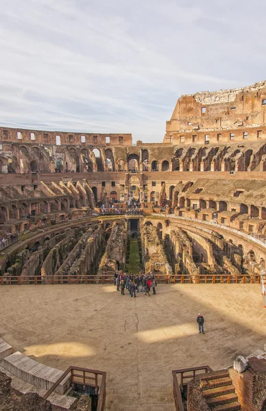 Roma Colosseum iç görünüm — Stok fotoğraf