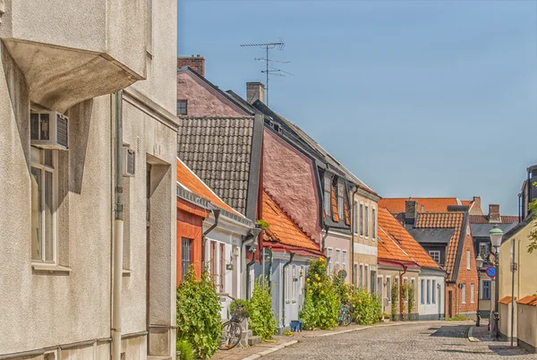 Ystad scène de rue — Photo