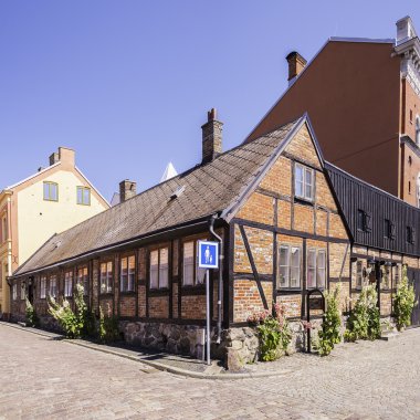 Ystad Corner House clipart