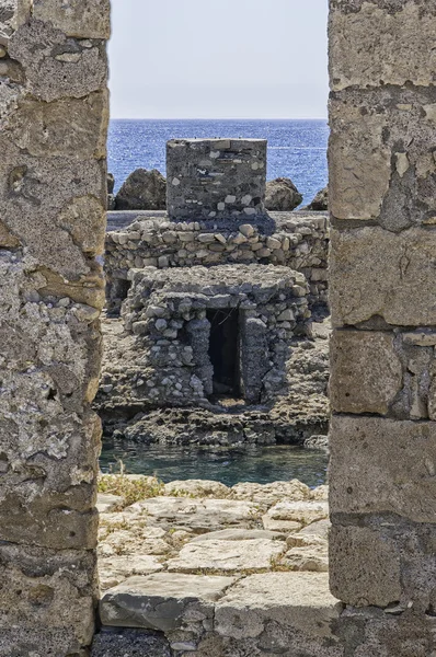 Kales Fort Rampart in Lerapetra — Stock Photo, Image