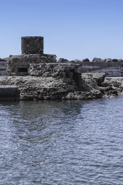 Parte antigua del fuerte de Kales en Lerapetra — Foto de Stock